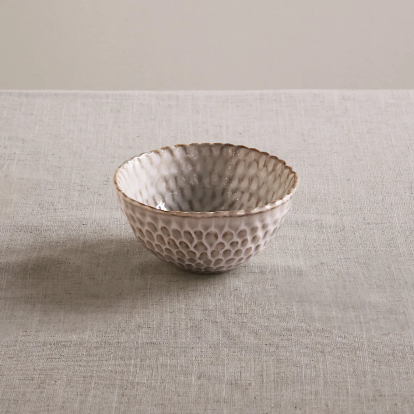 CERAMIC Aurora Dip Bowl Set of 2 (Dusty White)