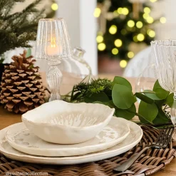 CERAMIC Aurora Rectangular Platter (Dusty White)