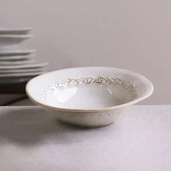 CERAMIC Valentina Soup Bowl Set of 4 (Dusty White)