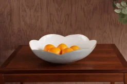 ENCANTO Amelia Large Bowl Slate and White