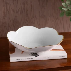 ENCANTO Amelia Medium Bowl Camellia and White