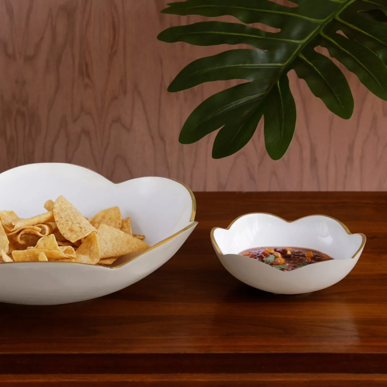 ENCANTO Amelia Mini Round Bowl Cream and White