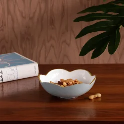 ENCANTO Amelia Mini Round Bowl Slate and White