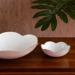 ENCANTO Amelia Mini Round Bowl Camellia and White