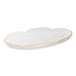 ENCANTO Amelia Oval Tray Cream and White