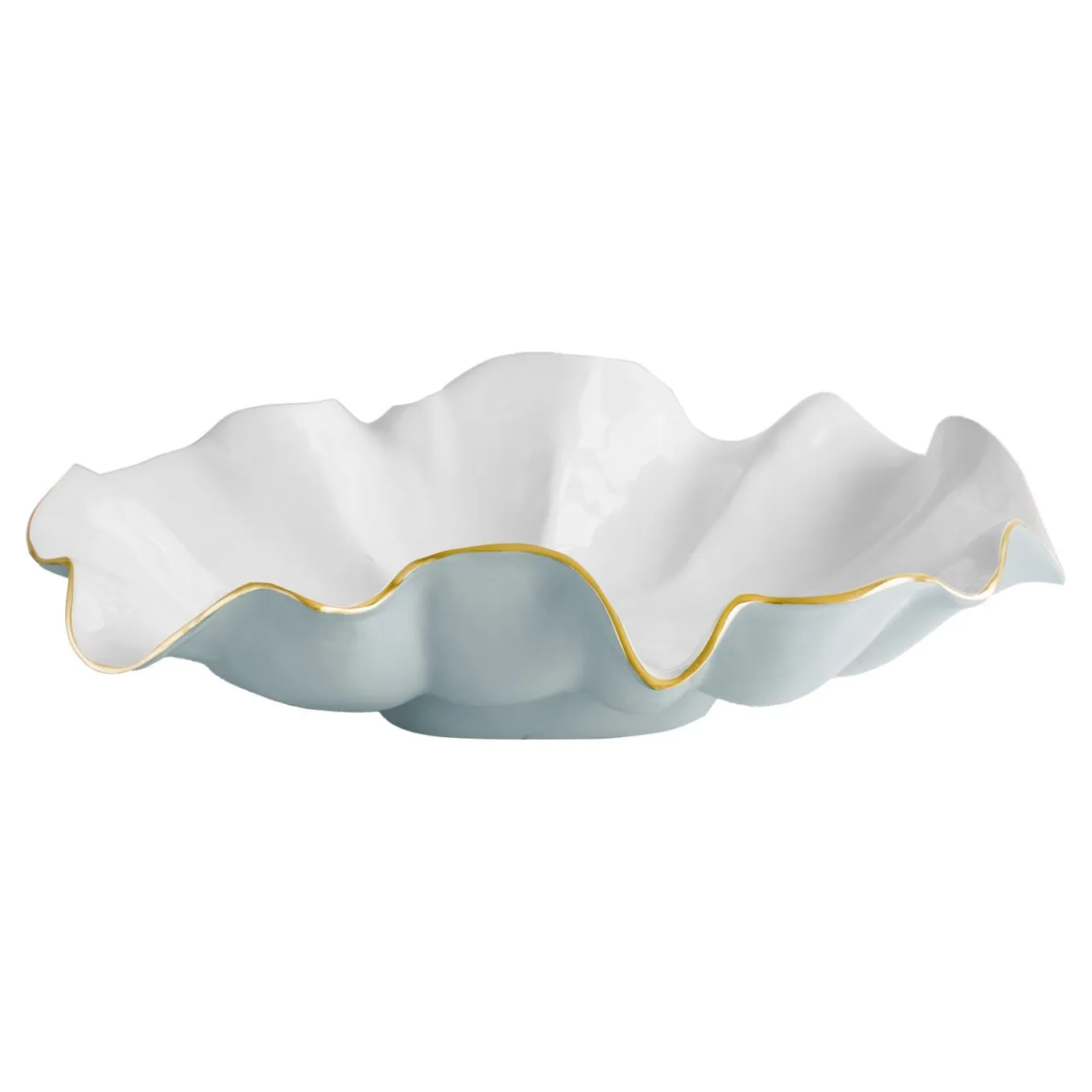 ENCANTO Aries Extra Large Bowl Slate and White