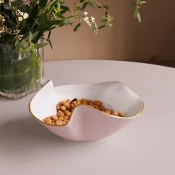 ENCANTO Aries Small Bowl Camellia and White