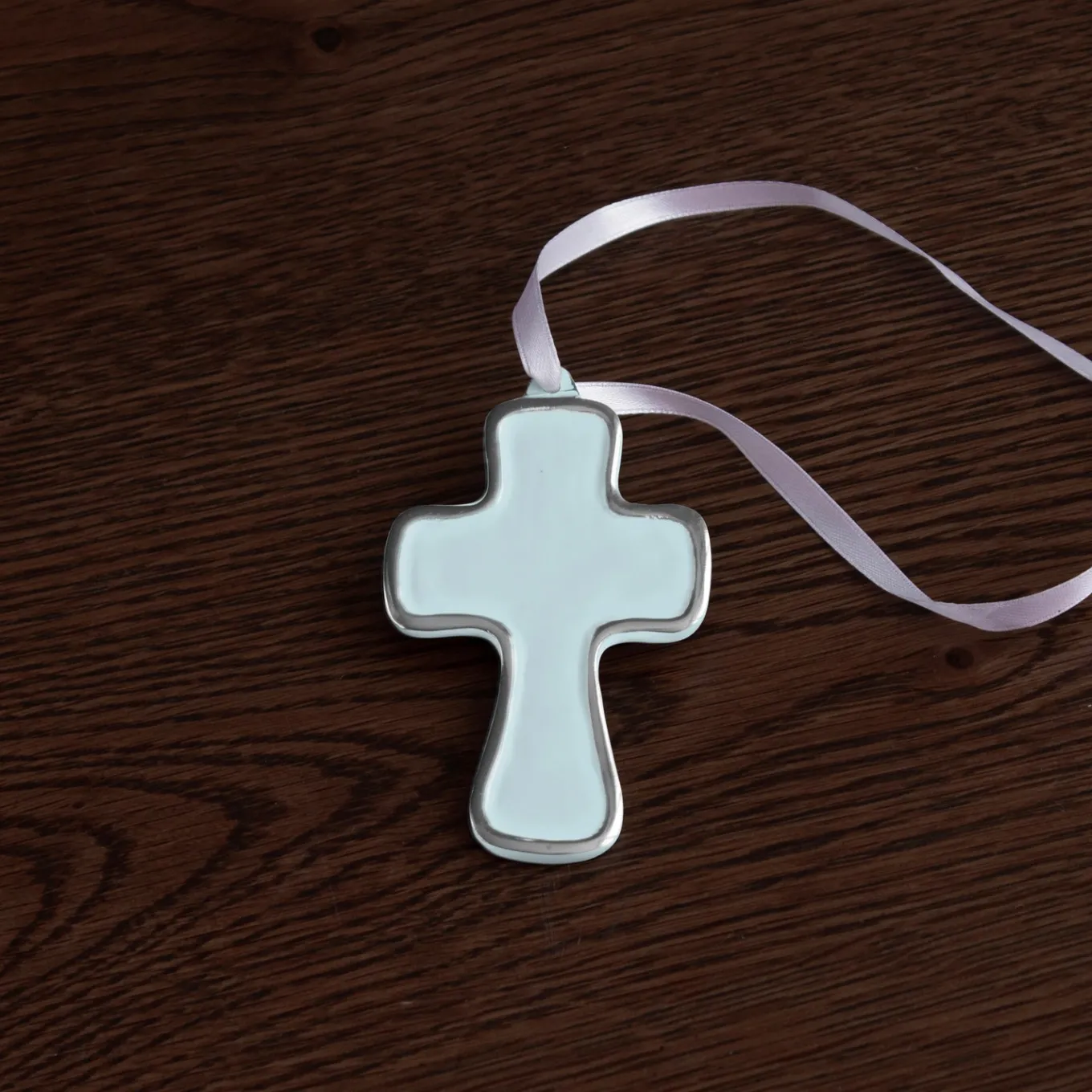 ENCANTO Athens Cross Ornament (Sky Blue)