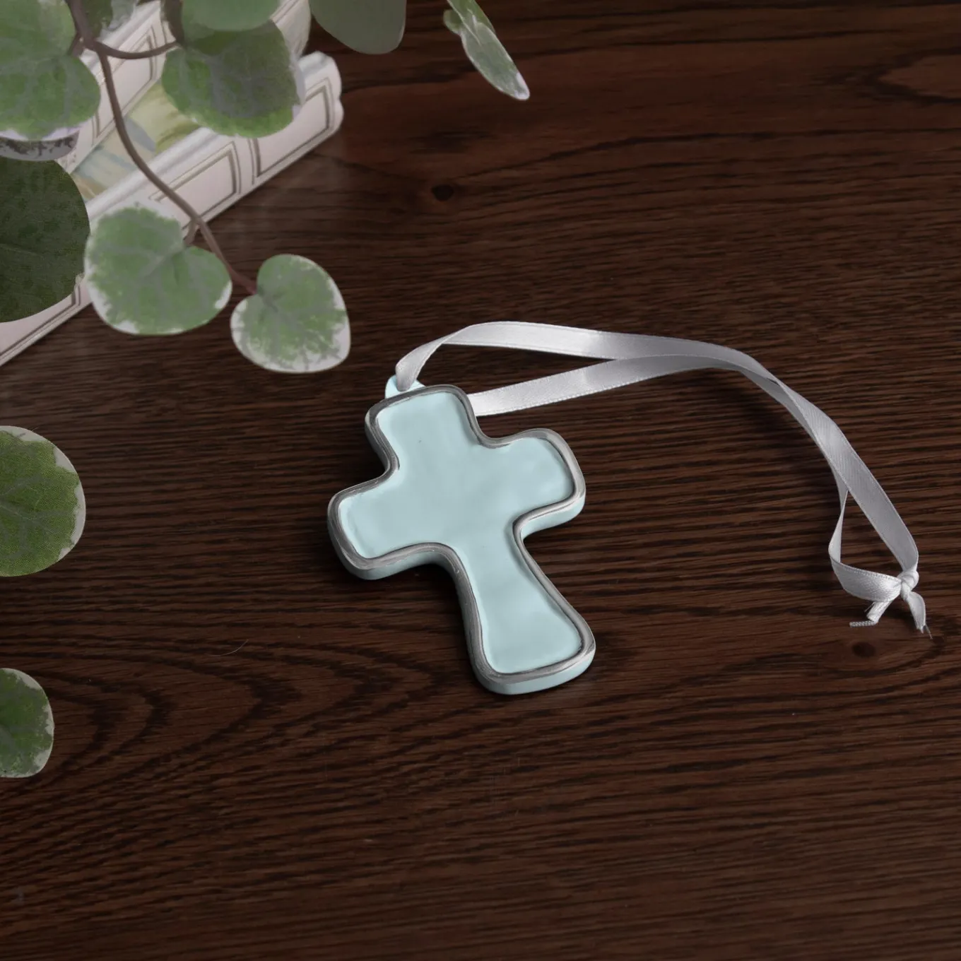 ENCANTO Athens Cross Ornament (Sky Blue)