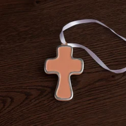 ENCANTO Athens Cross Ornament (Cayenne)