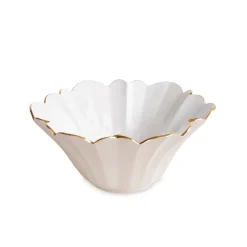 ENCANTO Avril Medium Bowl (Cream and White)
