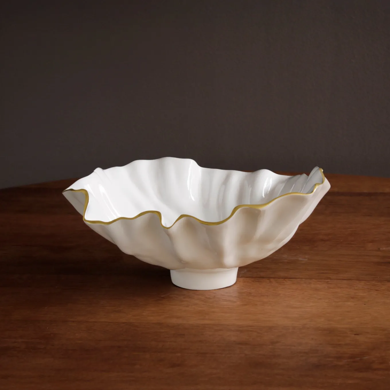 ENCANTO Bloom Medium Bowl (Cream and White)
