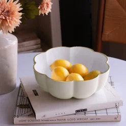 ENCANTO Calabaza Medium Bowl (Cream and White)