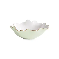 ENCANTO Colette Mini Round Bowl (Pistachio and White)