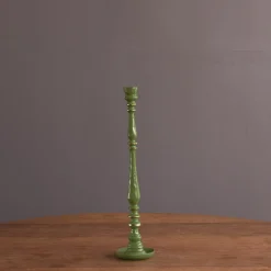 ENCANTO Crosby Medium Candlestick Holder (Leaf Green)