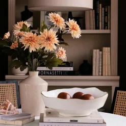 ENCANTO Dakota Medium Bowl (Cream and White)