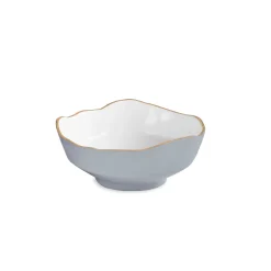 ENCANTO Dakota Small Bowl (Slate and White)