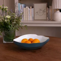 ENCANTO Nuevo Large Bowl Midnight & White