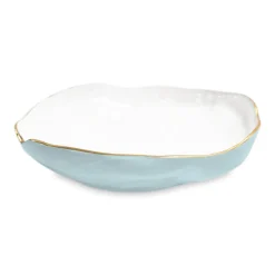 ENCANTO Nuevo Large Bowl (Sky Blue and White)