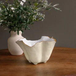 ENCANTO Onyx Ice Bucket (Cream and White)