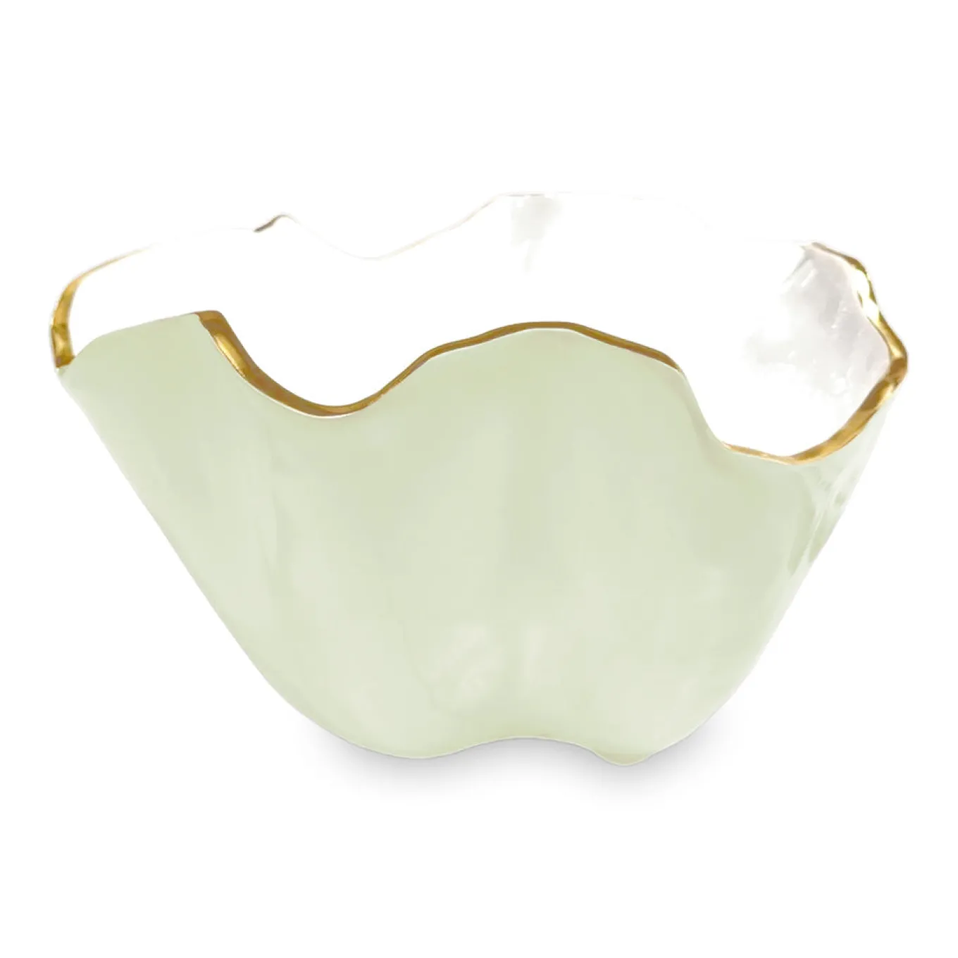 ENCANTO Onyx Ice Bucket (Pistachio and White)