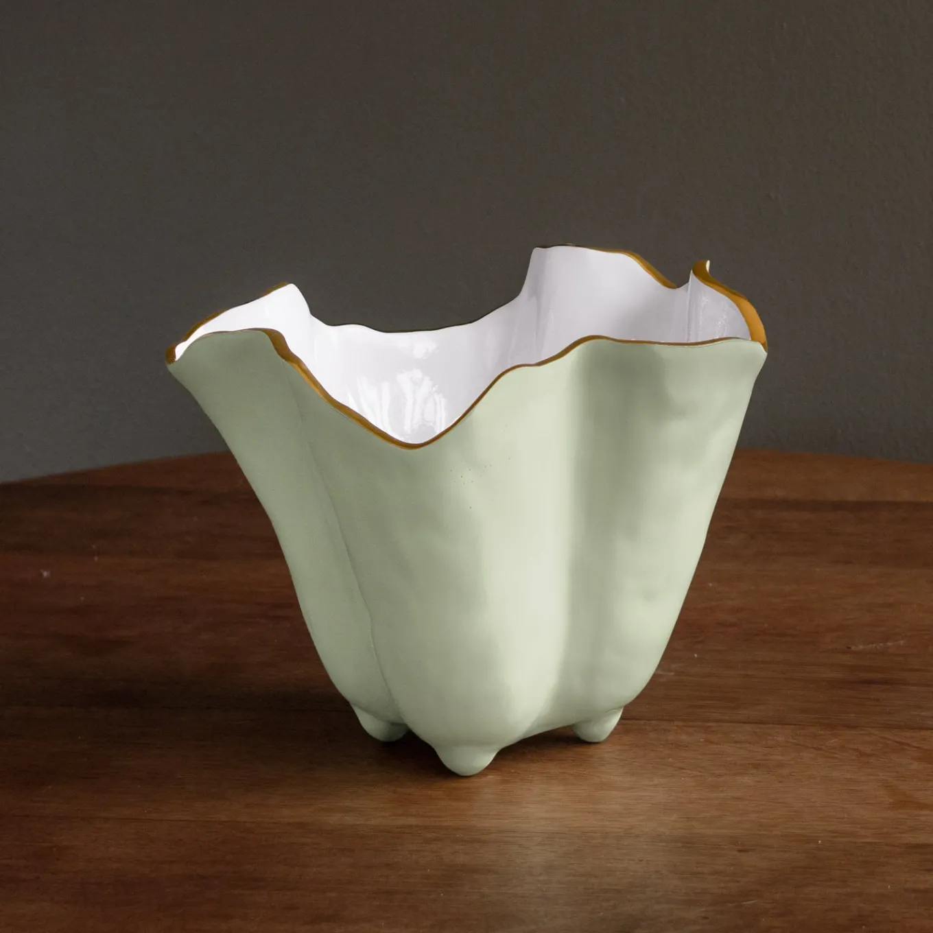 ENCANTO Onyx Ice Bucket (Pistachio and White)
