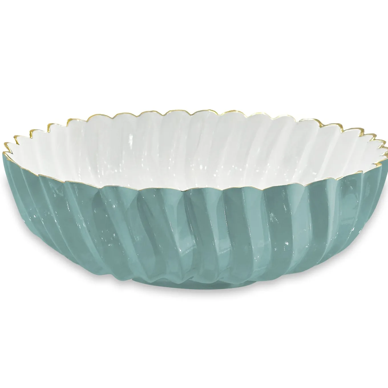 ENCANTO Orlando Large Bowl (Slate and White)