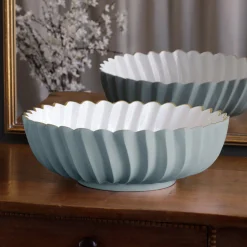 ENCANTO Orlando Large Bowl (Slate and White)