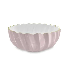 ENCANTO Orlando Medium Bowl (Camellia and White)