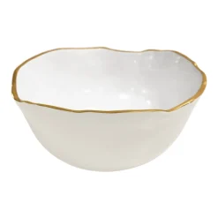 ENCANTO Osaka Large Bowl (Cream and White)