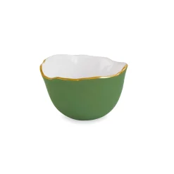 Encanto Osaka Small Bowl (Leaf Green and White)
