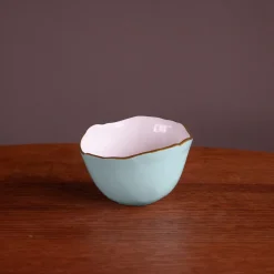 ENCANTO Osaka Small Bowl (Sky Blue and White)