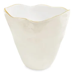 ENCANTO Soho Large Ice Bucket (Cream and White)