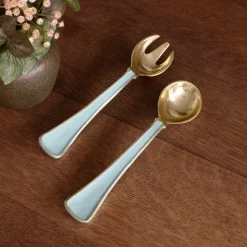 ENCANTO Soho Salad Servers (Sky Blue)