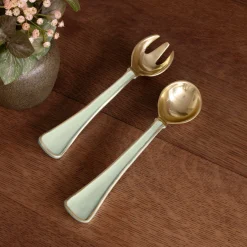 ENCANTO Soho Salad Servers (Pistachio)
