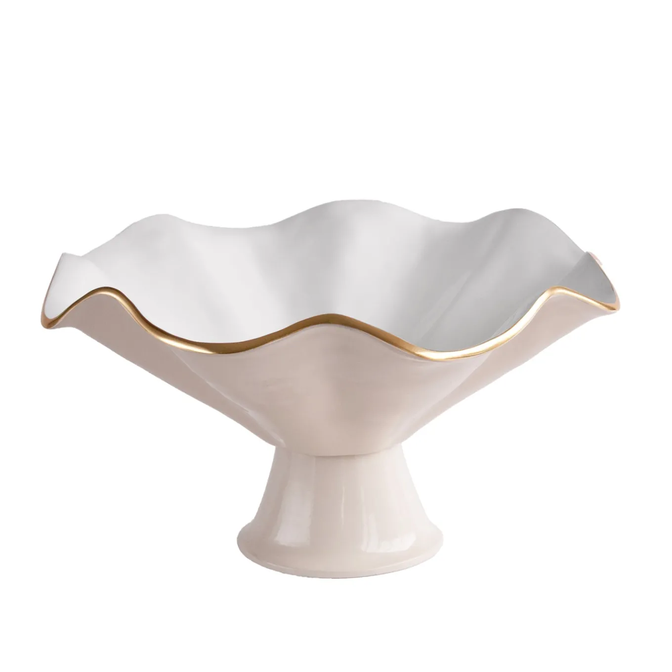ENCANTO Vento Pedestal (Cream and White)