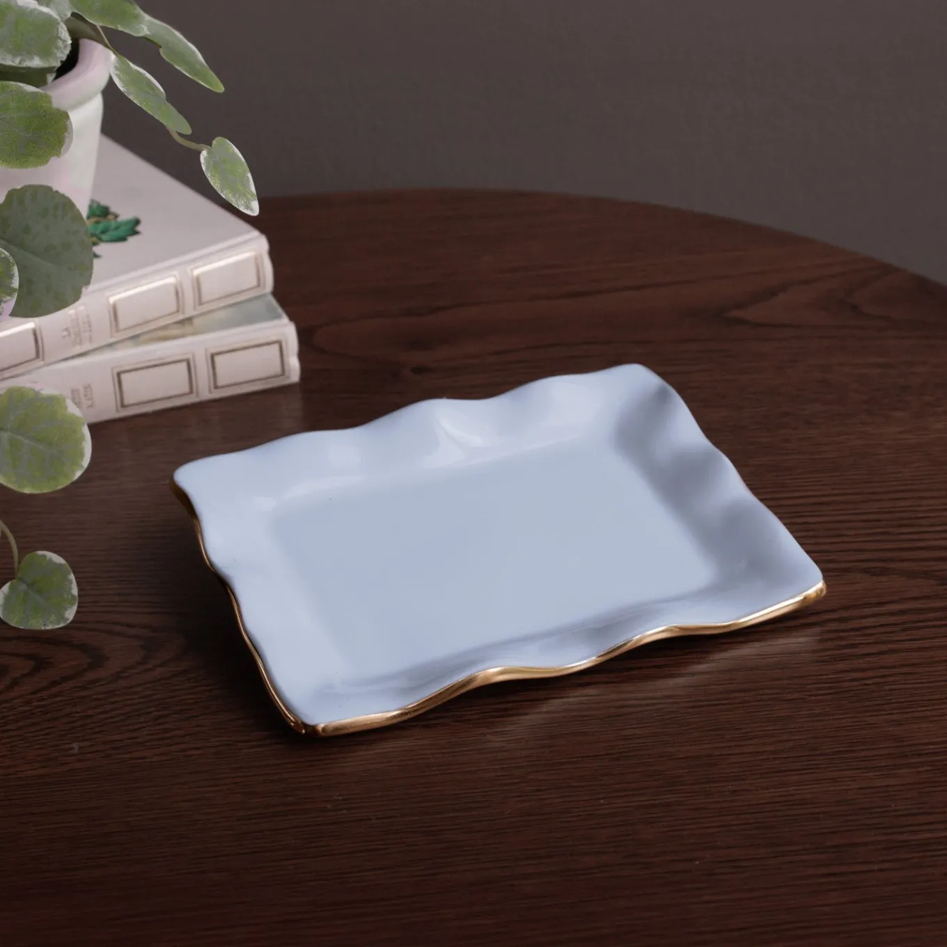 ENCANTO Vento Small Rectangular Tray (Periwinkle)