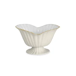 ENCANTO Vienna Medium Grissini Pedestal Cream and white