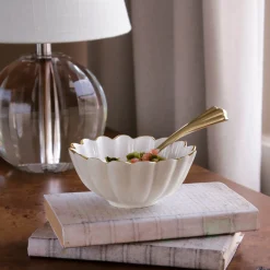 ENCANTO Vienna Mini Bowl with Spoon Cream and White