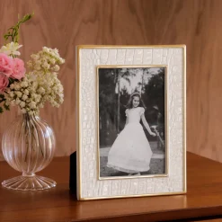FRAME Encanto Croc 4 x 6 Cream