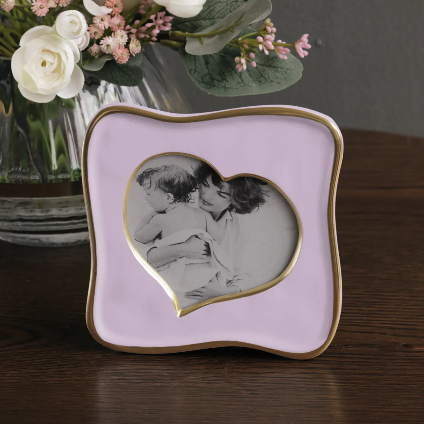 FRAME Encanto Curved Heart 5 x 5 (Lilac)