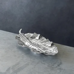 GARDEN Zebra Leaf Large Platter