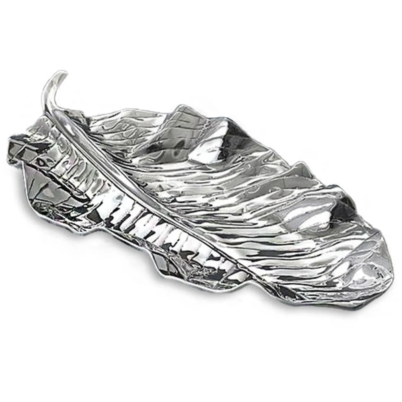 GARDEN Zebra Leaf Large Platter