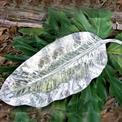 GARDEN Zebra Leaf Large Platter