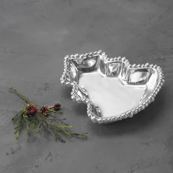 GIFTABLES Holiday Christmas Tree Mini Platter