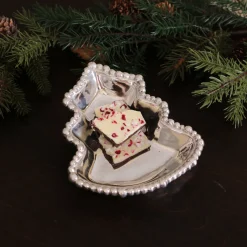 GIFTABLES Holiday Christmas Tree Mini Platter