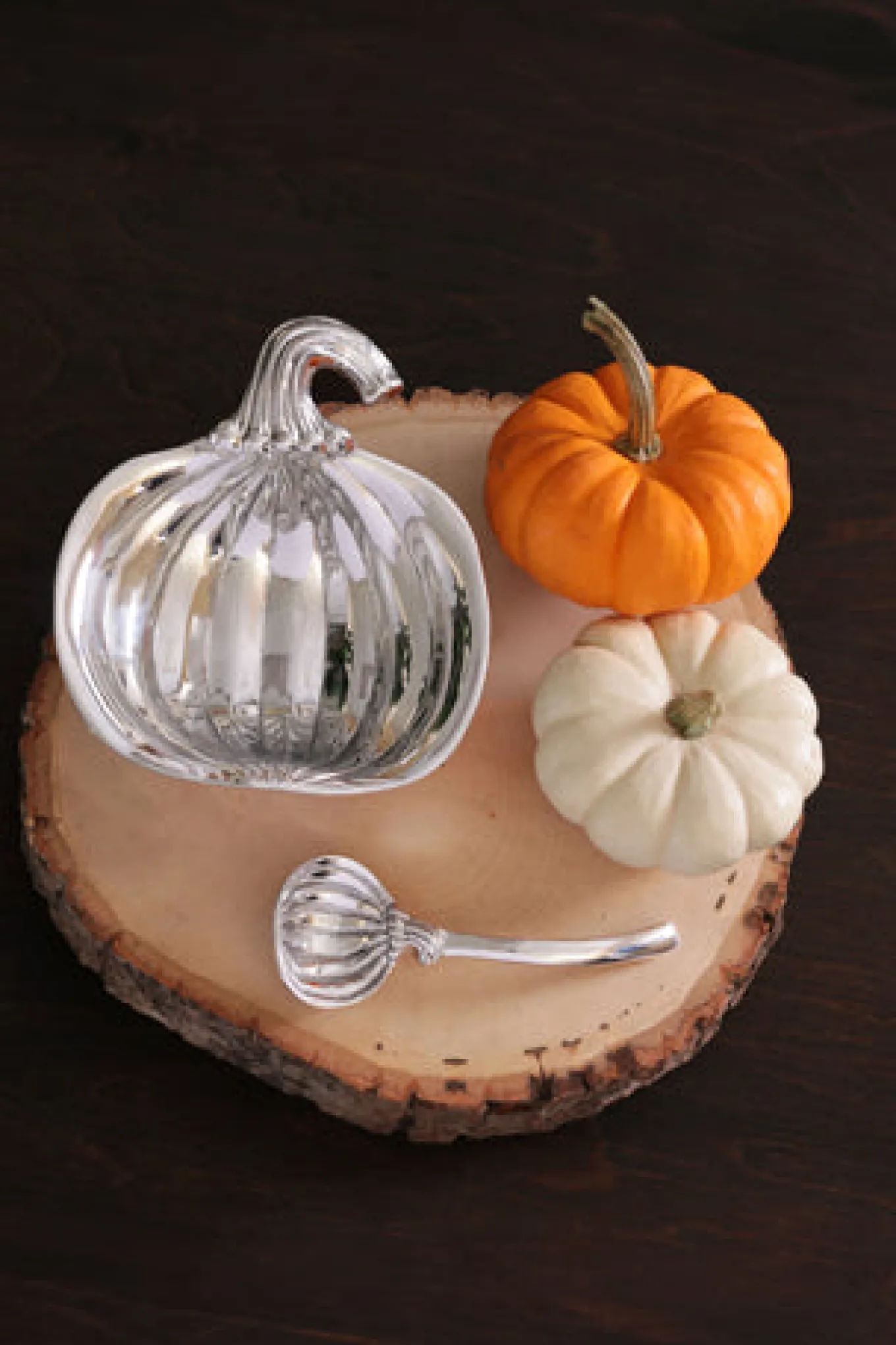 GIFTABLES Holiday Pumpkin Bowl with Spoon