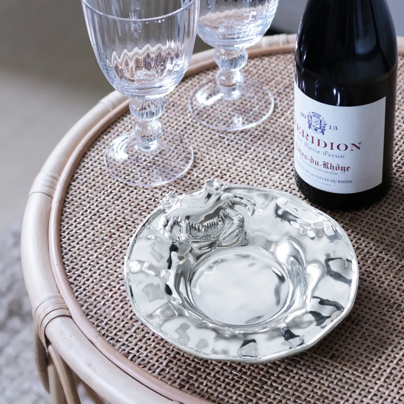 GIFTABLES Ocean Crab Wine Coaster