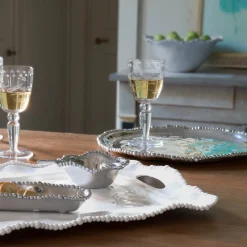 GIFTABLES Organic Pearl Petit Bowl with Spoon