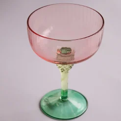 GLASS Aquarelle Coupe Set of 4 (Multi)